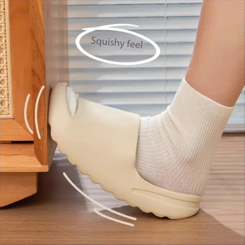 SunStride Summer Beach Slippers Unisex EVA Slides Thick Platform For Stability And Anti Slip Comfort