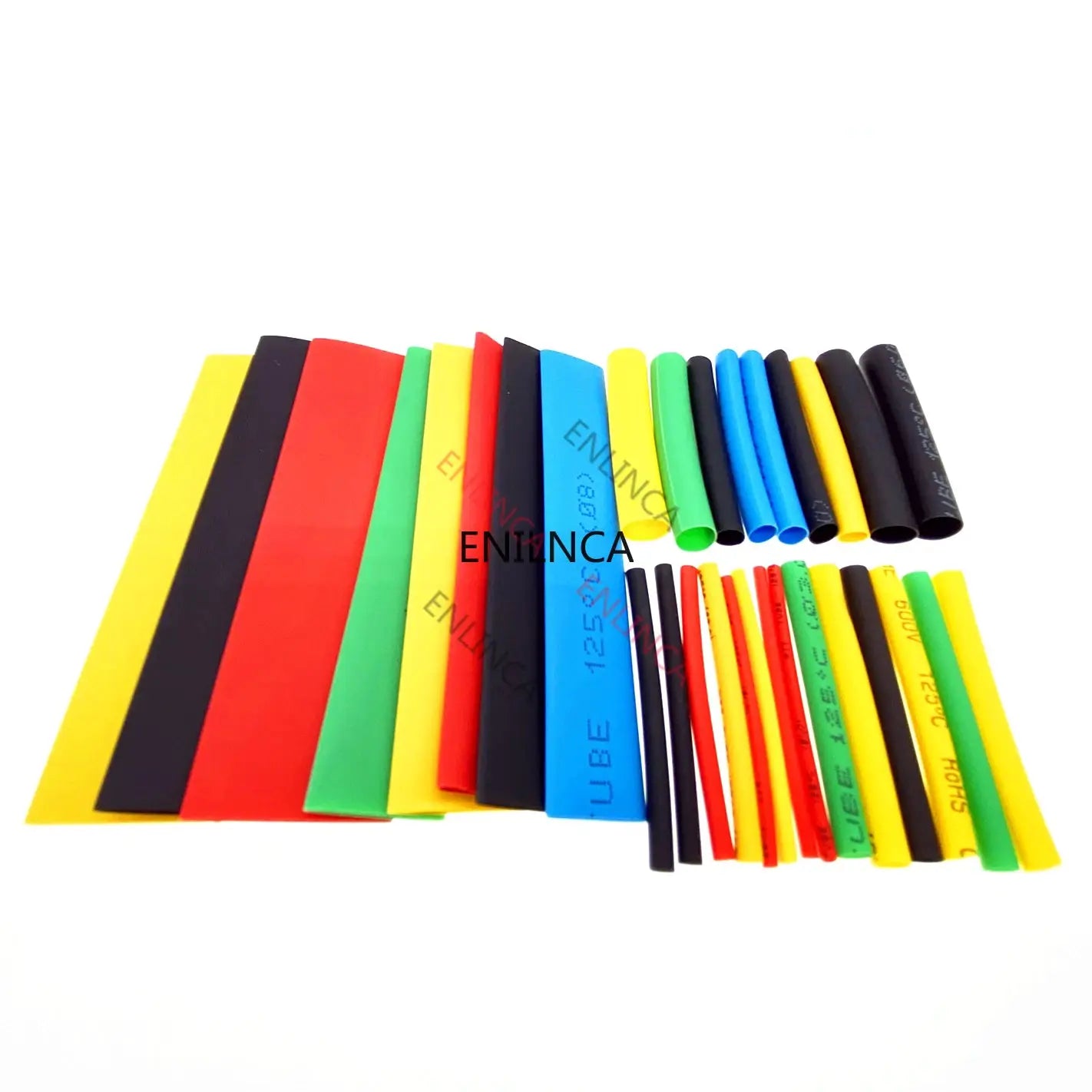 Heat Shrink Tubing Kit 127 To 750 Pcs Polyolefin Thermoresistant Insulation Sleeving For Electrical Wires And Cables