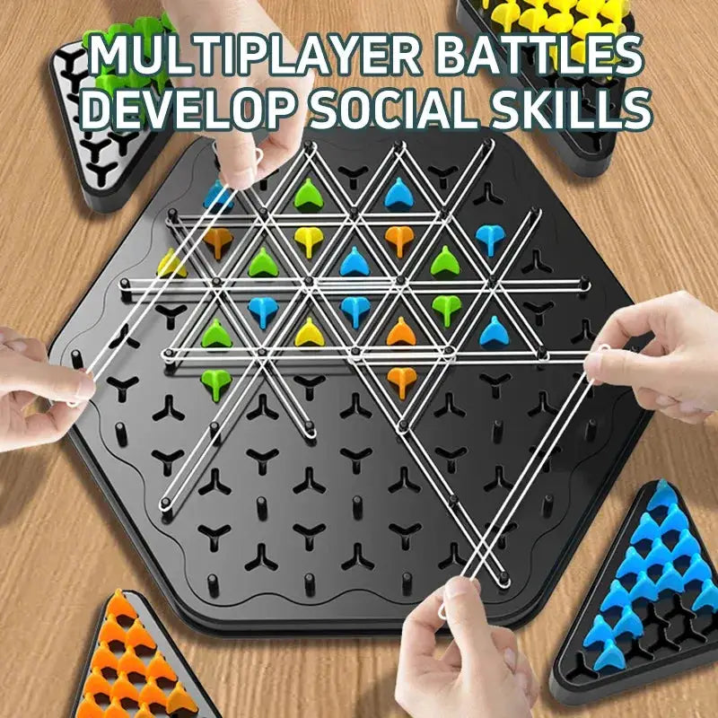 Triangle Chess Splendor Duel Track Table Board Game For Kids And Adults Family Strategy Logic Play