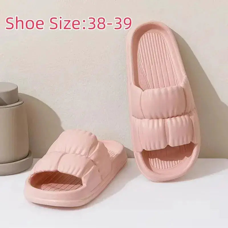 HomeComfort Soft Bottom Slippers Unisex Non Slip EVA Bath Slippers With Cushioned Sole For All Day Comfort
