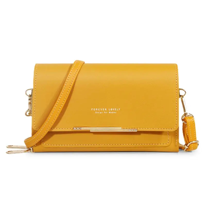 BrandLux Korean Inspired Women Wallet Bag With Large Capacity Secured Card Holder And Phone Pocket