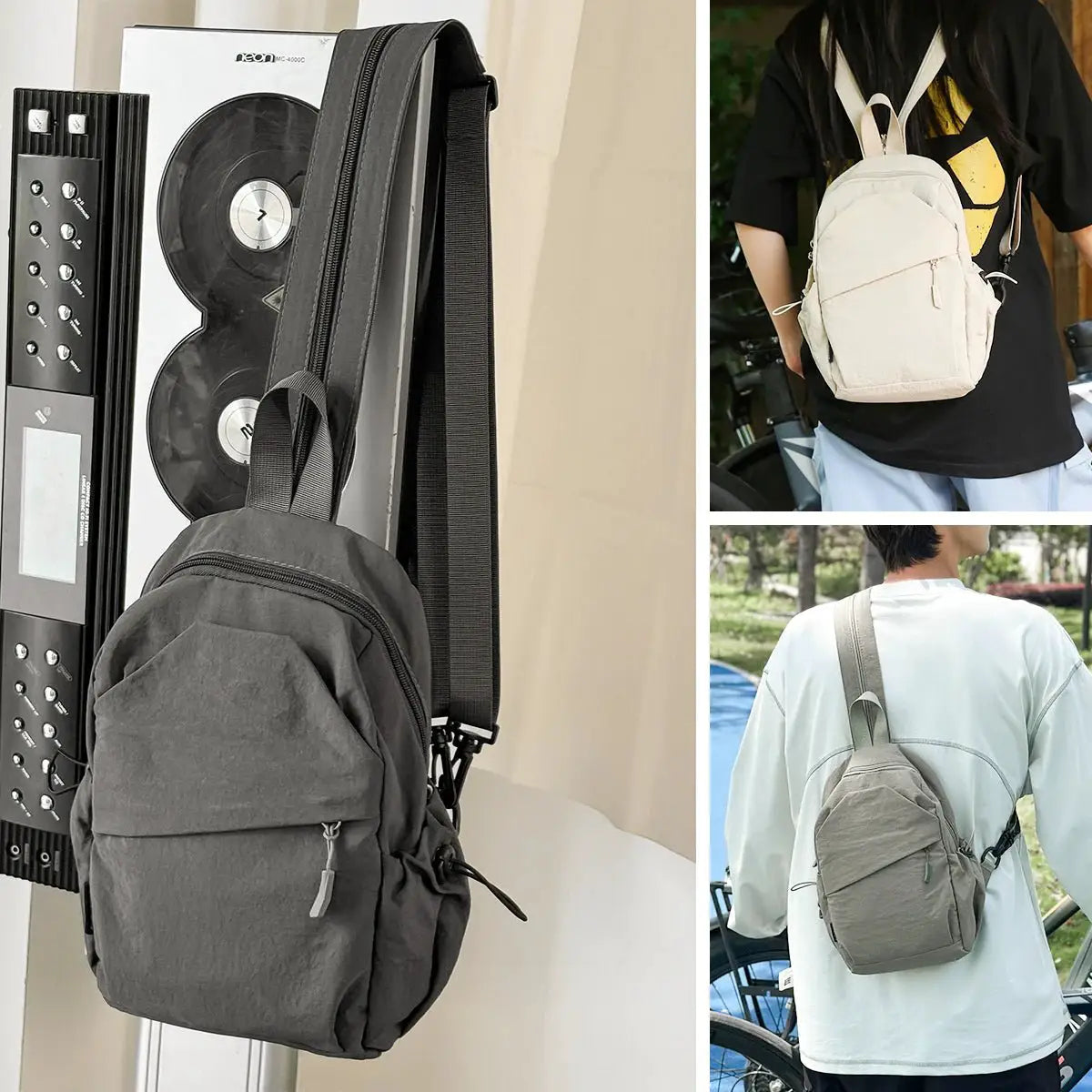 Lightweight Crossbody Tablet Chest Bag - Simples Market