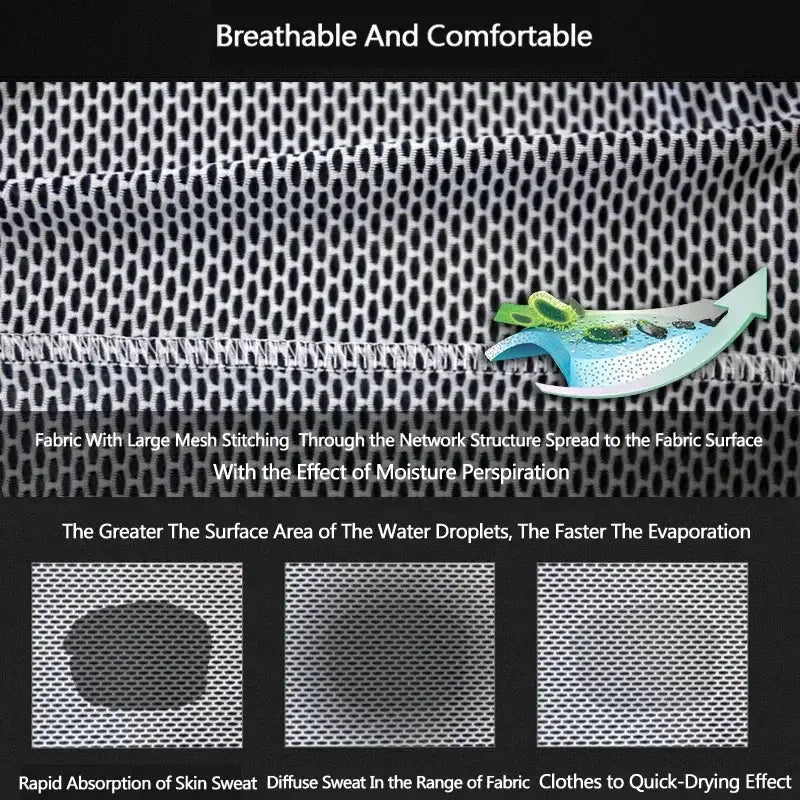 Men's sleeveless cycling vest, breathable gray mesh fabric