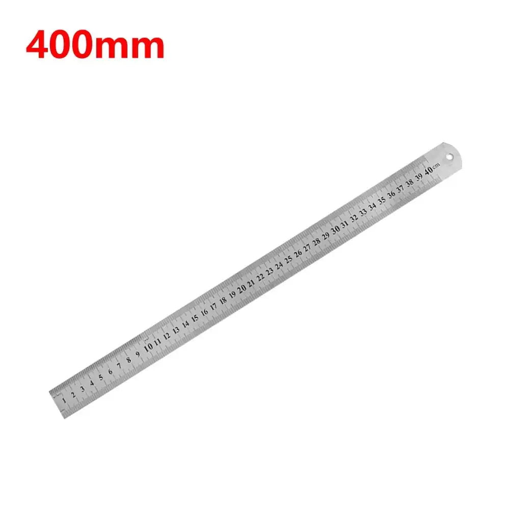 Metal Scale Stainless Steel Straight Ruler 150mm and 500mm for Drafting Measuring Office and School Supplies