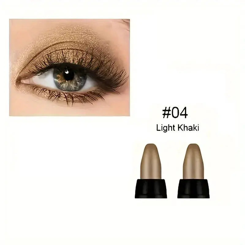 LustreLux 16 Colors Pearlescent Eyeliner Set Waterproof Long Lasting Glitter Eye Makeup