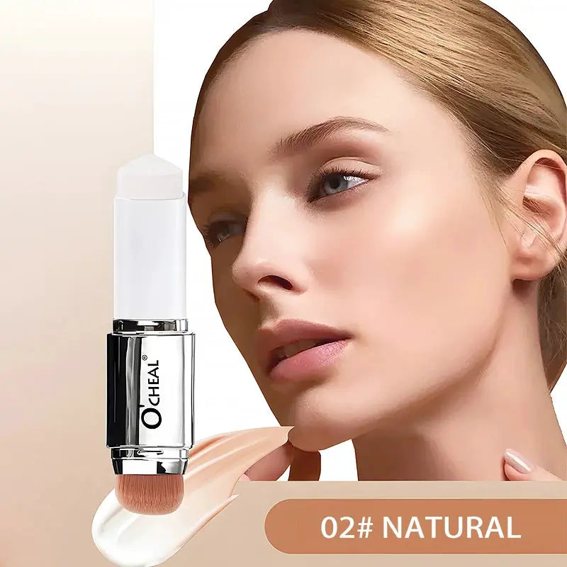 O'CHEAL Temperature Changing Foundation Stick Adaptive Shade Natural Matte Coverage and Pore Minimizing