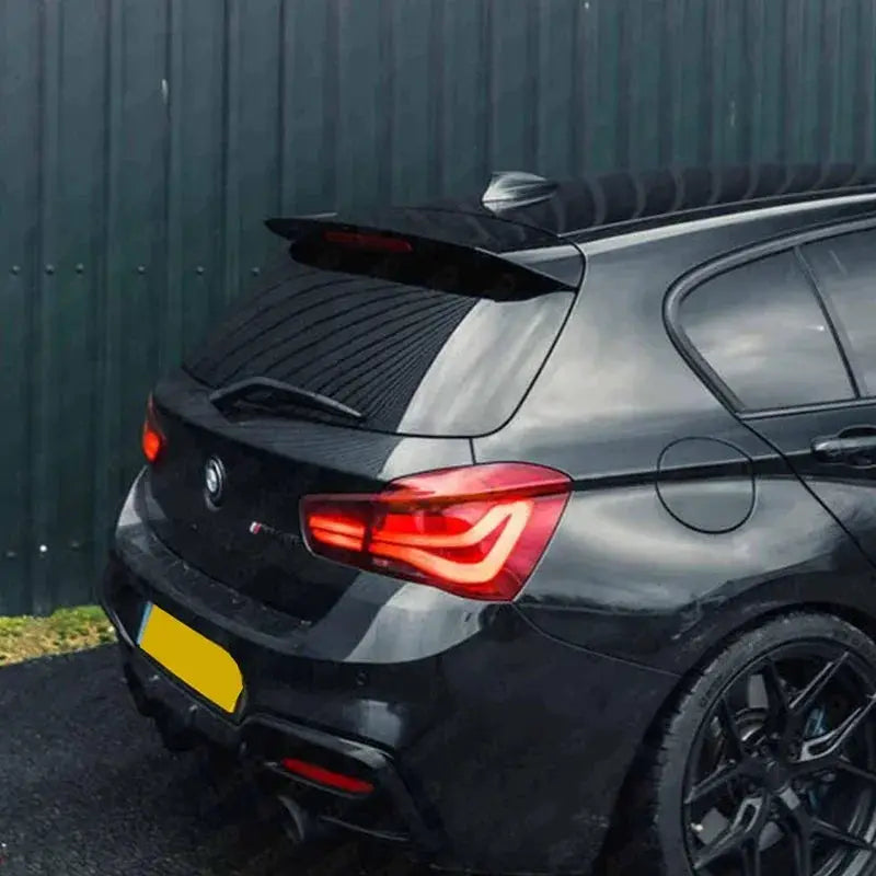 Simples Market BMW rear roof spoiler wing in black for F20/F21 2011–2019 hatchback