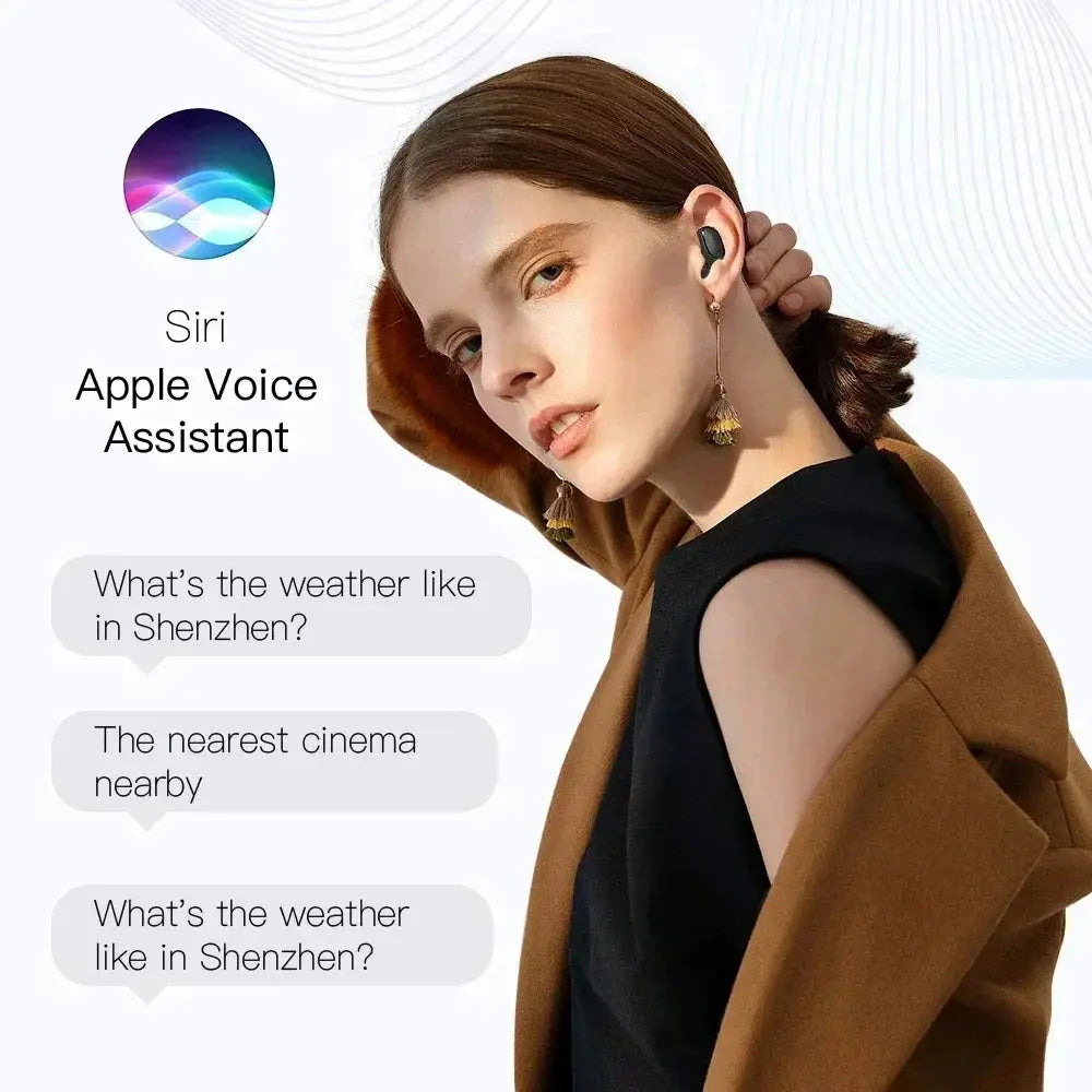 E6S Wireless Bluetooth Earphones TWS Earbuds With Active Noise Cancellation And 24 Hour Battery Life