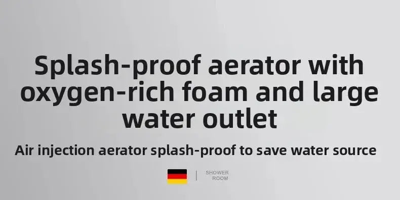 4-mode stainless steel wall-mounted kitchen faucet by Simples Market with 360° rotation and hot/cold water