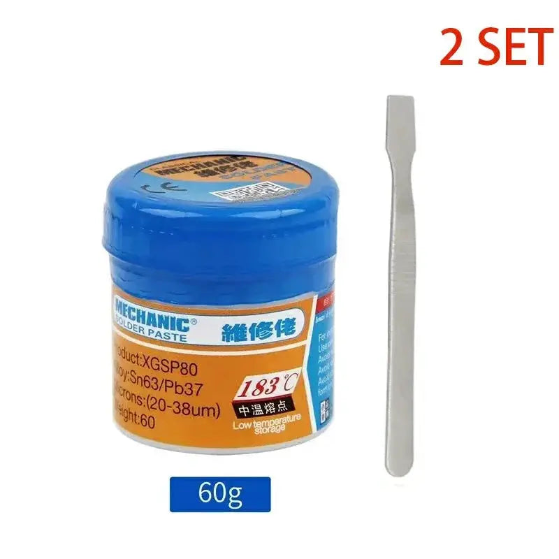 Tin Paste For Reballing SMD BGA IC CPU Mobile Phone Repair Solder Paste Scraping Knife Fixed Paste