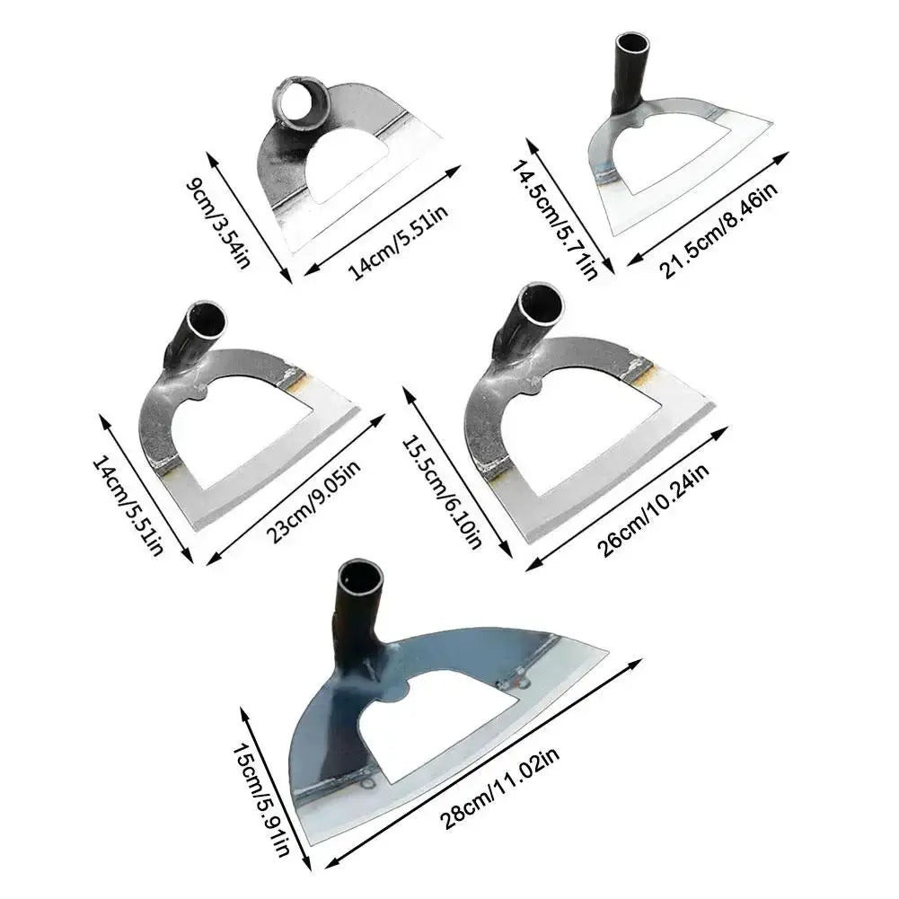 Handheld Hollow Hoe Made Of Thickened Manganese Steel For Garden And Vegetable Weeding And Soil Loosening