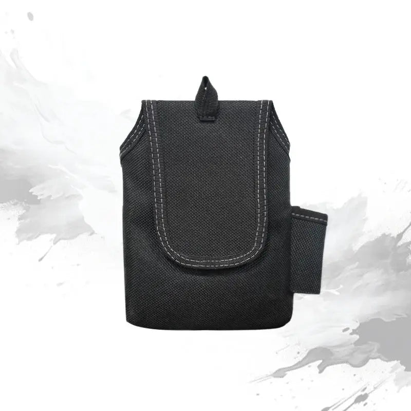 TOOLSTACK electrician pouch by Simples Market, black lightweight wear‑resistant tool bag with front flap and side pocket
