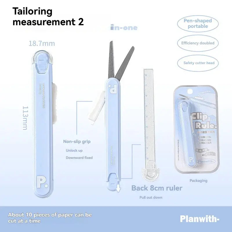 Mini Portable Pen Shape 2 In 1 Paper Cutter And Carving Knife For Scrapbooking Crafting Tools
