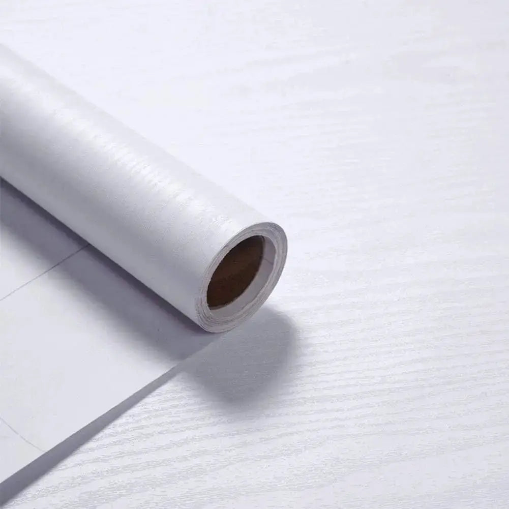 NovaDecor Wood Grain Vinyl Wallpaper Roll Waterproof Self Adhesive For Easy Furniture And Cabinet Updates