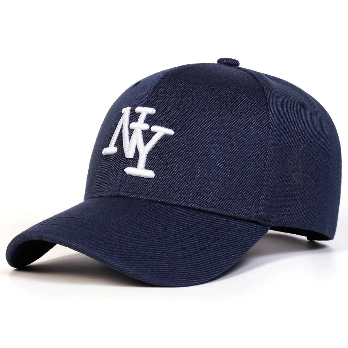 Unisex NY Letter Embroidered Baseball Cap Adjustable Sun Protection Hat For Spring Autumn Outdoor Wear