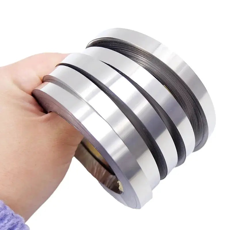 Nickel Plated Steel Strip Connector For 18650 Li Ion Battery Pack Spot Welding 0.1mm 0.2mm