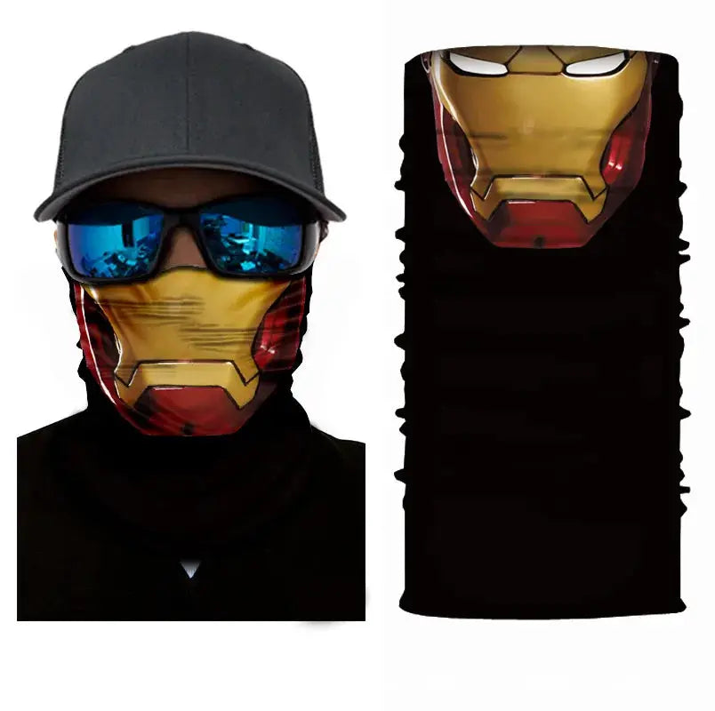 Seamless Tactical Neck Gaiter Bandana Scarf For Men Face Mask Balaclava For Cycling Skiing Motorcycle Hiking