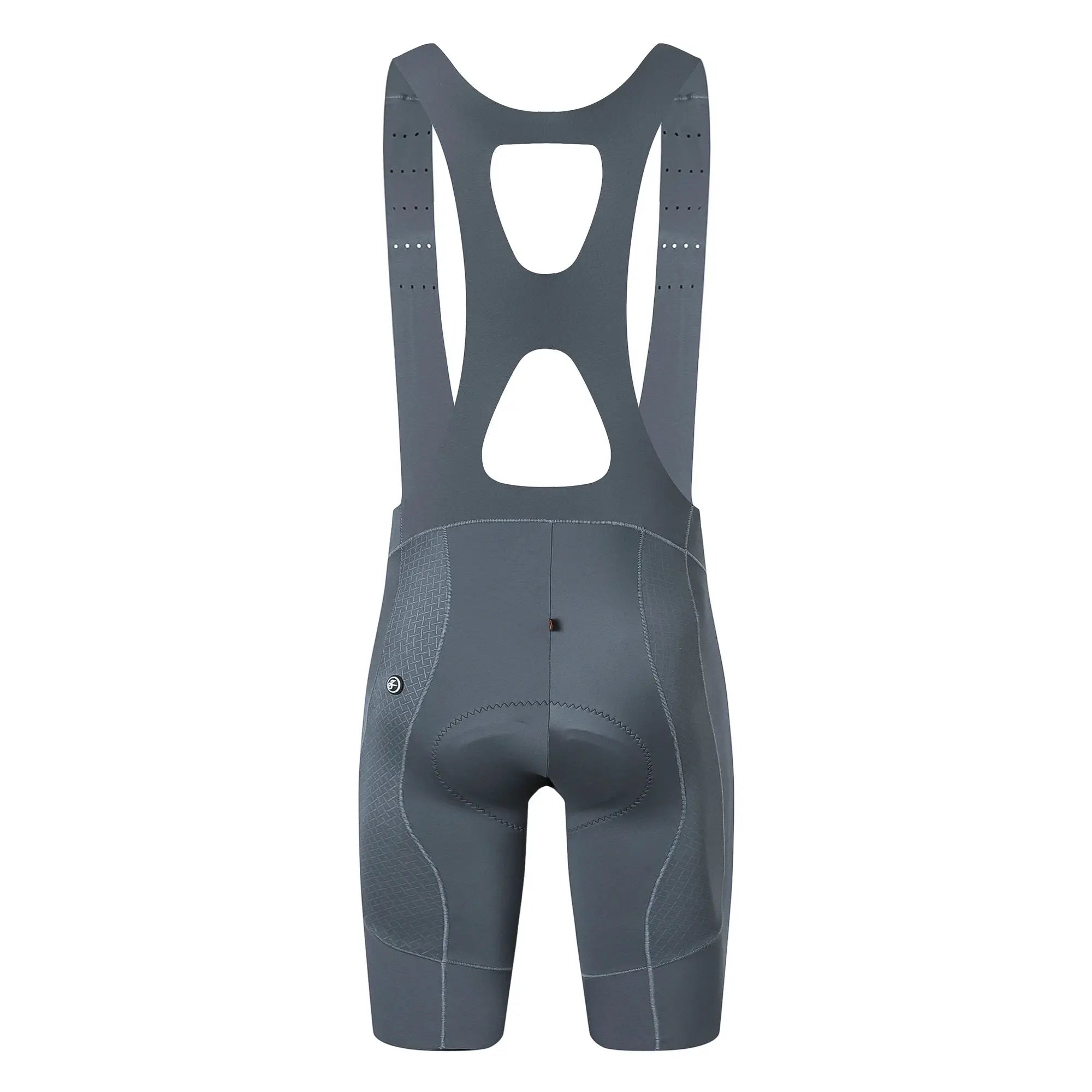 YKYWBIKE men's cycling bib shorts, grey breathable fabric with 3D padding by Simples Market