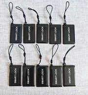 10 black M1 13.56MHz proximity IC cards with lanyards for smart door locks