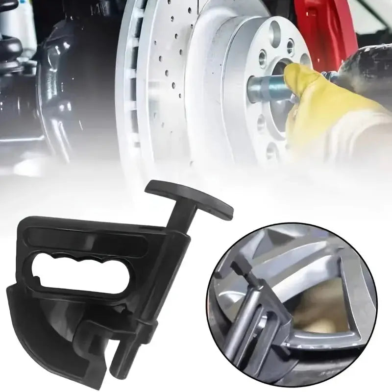 Simples Market Quick Wheel Change Tire Changer Tool, black plastic bead press and rim clamp accessory