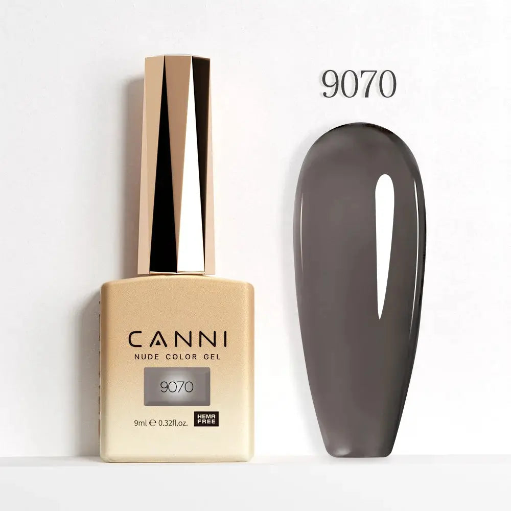 Canni Hema Free Nail Gel Polish Christmas Red Collection Semi Permanent 9ml Long Lasting Shine