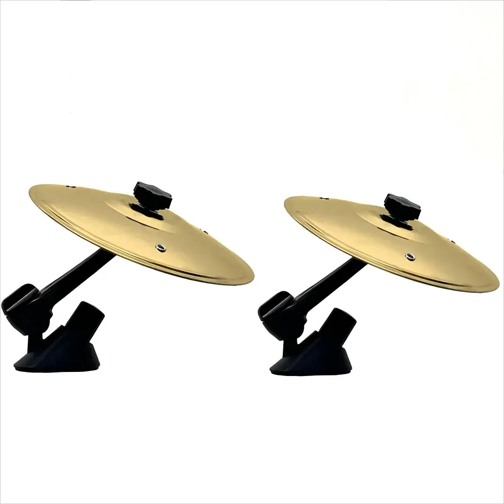 Car Vent Drum Cymbals Mini Crash Cymbals Car Interior Accessory Alloy Construction For Dashboard Or Air Vent