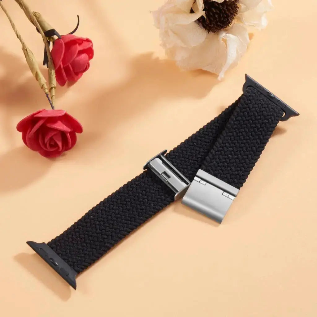 Strap For Apple watch band 46mm 45mm 44mm 49mm 40mm 41mm 42mm Braided loop correa bracelet iWatch series 10 8 9 7 5 2030
