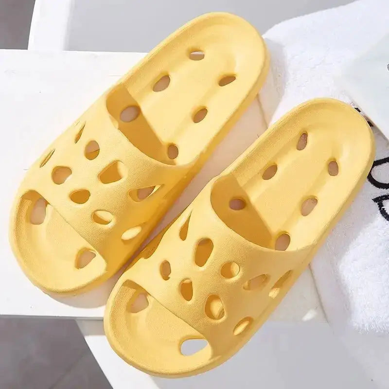 Unisex EVA Slippers Anti Slip Sandals For Men Women Indoor Bathroom Beach Flip Flops Summer Comfort