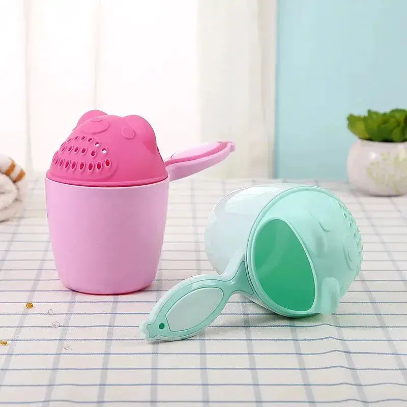 Baby Bath Caps And Shampoo Cup For Toddlers And Kids Hair Washing Eye Protection Tool