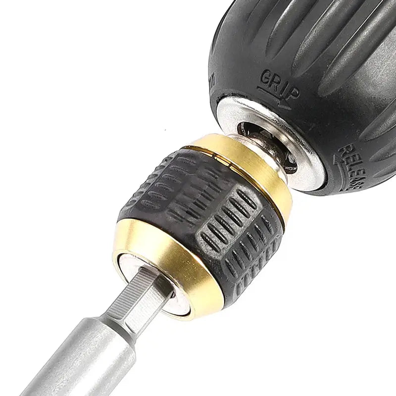 Large Head Quick Release Extension Rod For Drill Driver Self Locking Hexagonal Handle For Fast Bit Changes