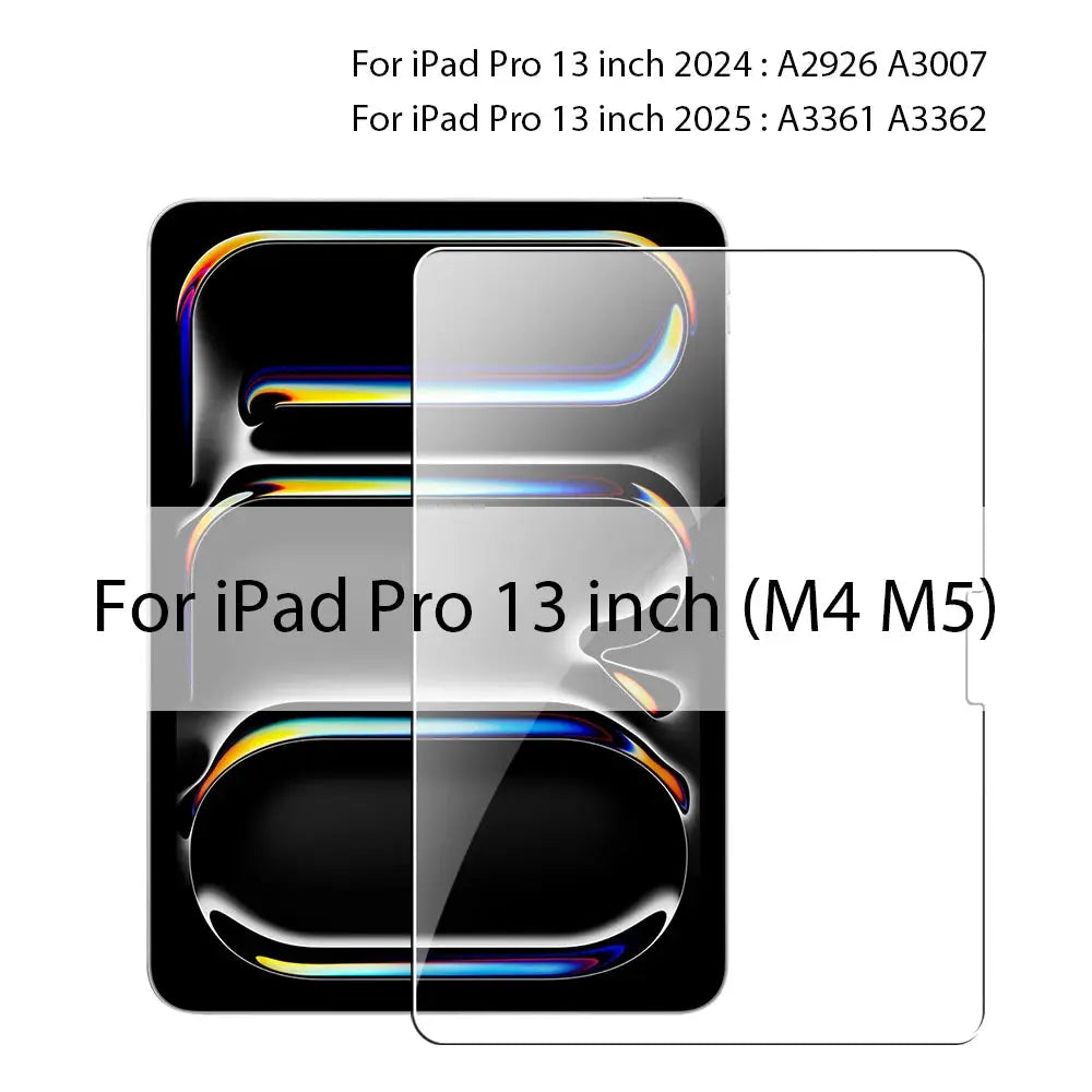 NovaShield Tempered Glass Screen Protector for iPad Pro Air Mini 11 12.9 10.2 Models Ultra Clear and Scratch Resistant