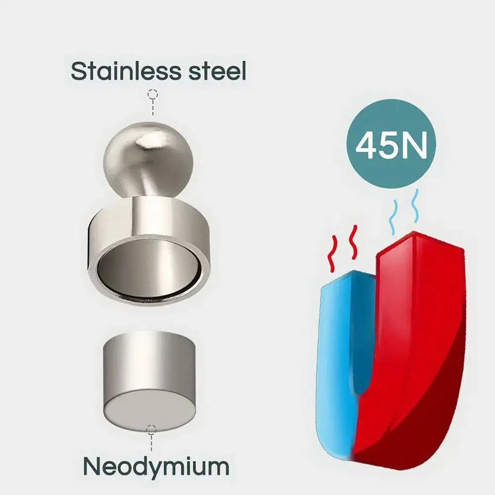 10X And 20X Magnetic Pins Neodymium Cone Magnets N48 Grade Board And Fridge Magnets For Home Storage