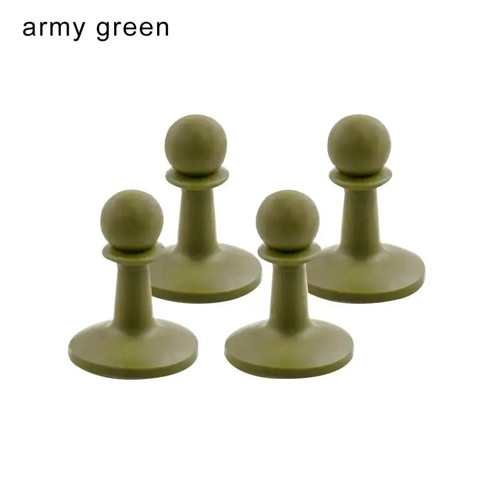 4 Pieces Lightning Proof Caps for Camping Tent Poles and Awning Rods Anti Thunder Protection Cover