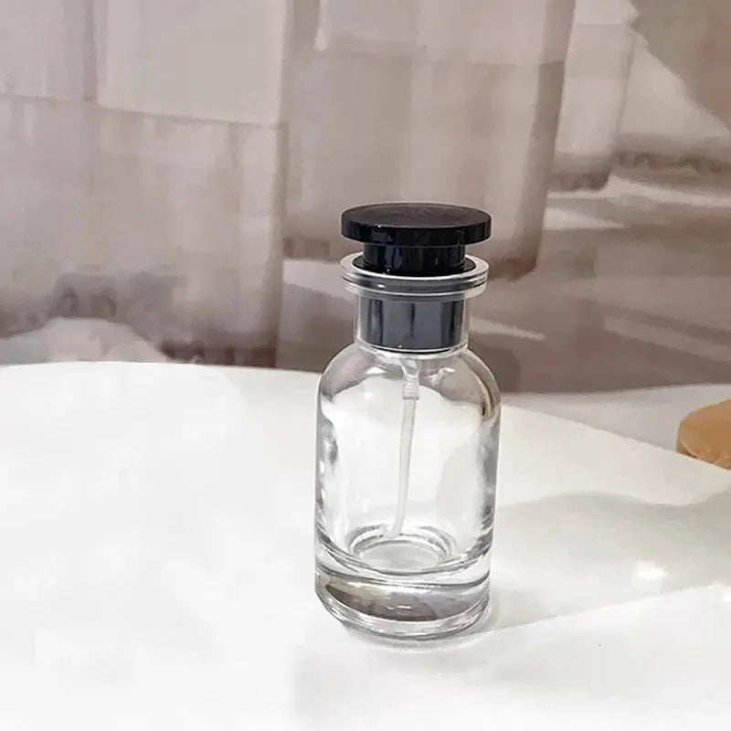 Five 30ml Glass Perfume Spray Bottles Set Portable Travel Empty Containers For Fragrances Colognes And Essential Oils