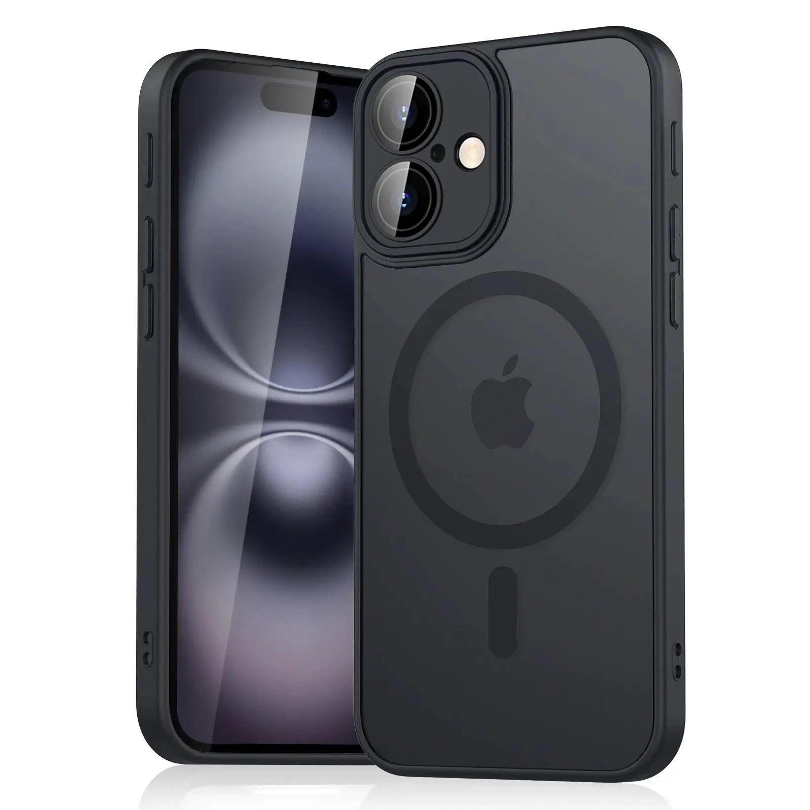 Simples Market luxury magnetic matte translucent iPhone case with MagSafe for iPhone 11–16