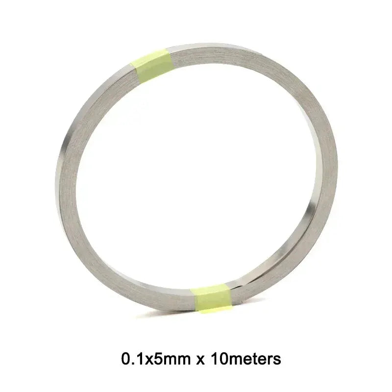 10m Roll Nickel Plated Steel Strip Connector For 18650 Li Ion Battery Spot Weld Belt 0.1mm 0.12mm 0.15mm 0.2mm