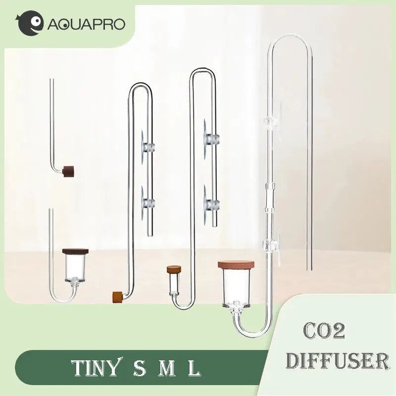 CO2 Diffuser For Aquarium And Terrarium Mini Bubble Counter Accessories For Plant Growth And Fish Health
