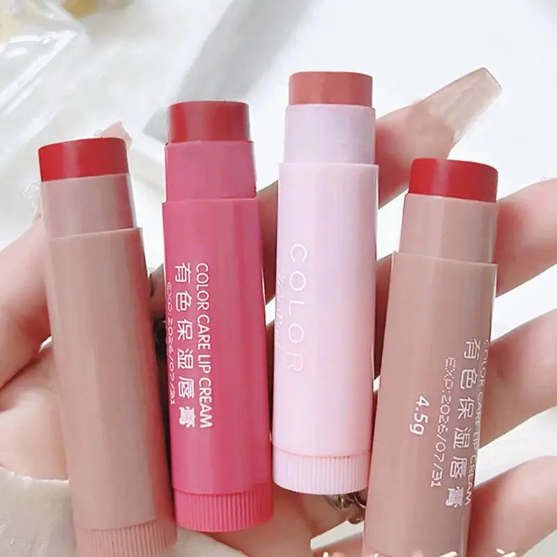 LipLuxe Colored Moisturizing Lip Balm Hydrates Lips Smooths Lip Lines Delivers Rich Color And All Day Comfort