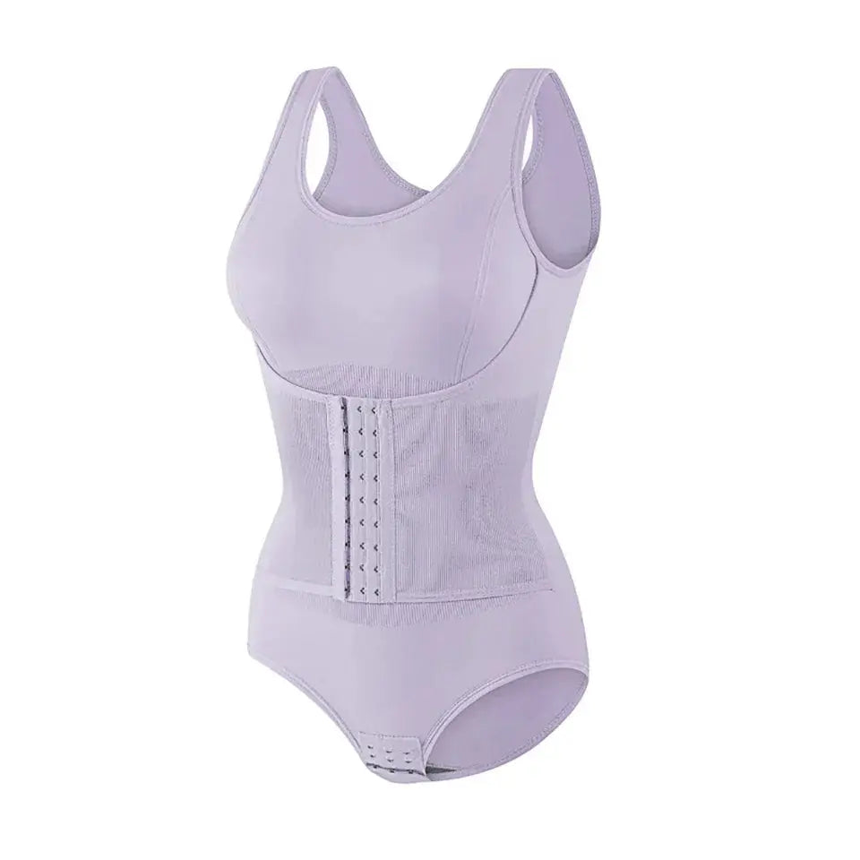VivaCurve Zipper Belt Bodysuit Shapewear For Tummy Control And Waist Slimming Cincher