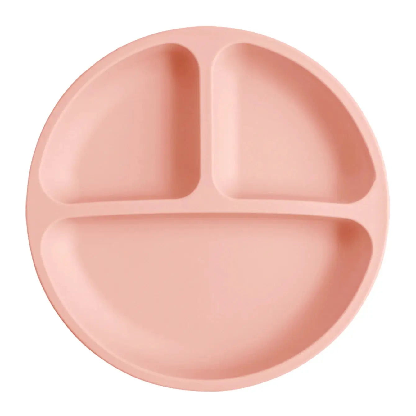 Silicone Suction Plate For Babies BPA Free Toddler Dining Dish With Suction Base Non Slip Tableware Kids Feeding Bowl