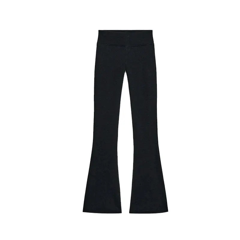 ChicNest Women's Casual Solid Coat and Pant Set With Zipper Lapel Jacket and Long Slim Trousers