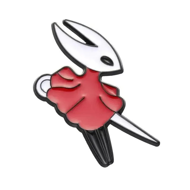 Hollow Knight Enamel Brooch Pin For Backpacks Clothing Hats Lapel Unisex Fashion Jewelry Accessory Souvenir Gift