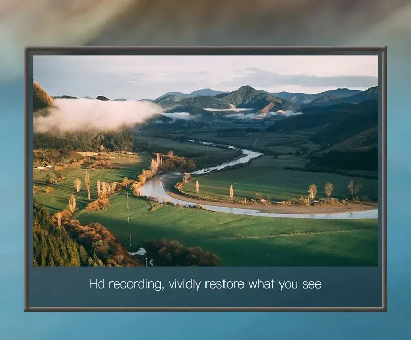 Lenovo SG901 MAX GPS Drone large framed screen displaying a scenic valley landscape