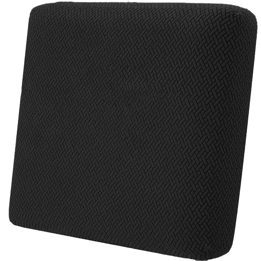 Twill Jacquard patio sofa cover, black elastic anti-slip protector by Simples Market