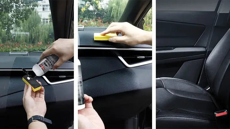 Hydroshine Ceramic Trim Restorer Gel by Simples Market for black car interior plastic trim