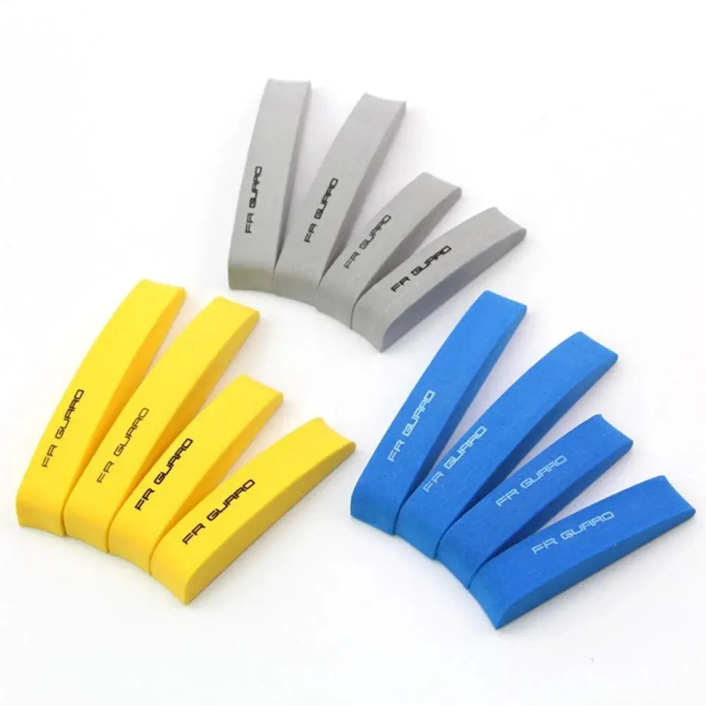 4 Piece Car Door Protector Guard Strips Rubber Bumper Stickers Auto Door Edge Protection Scratch Guard