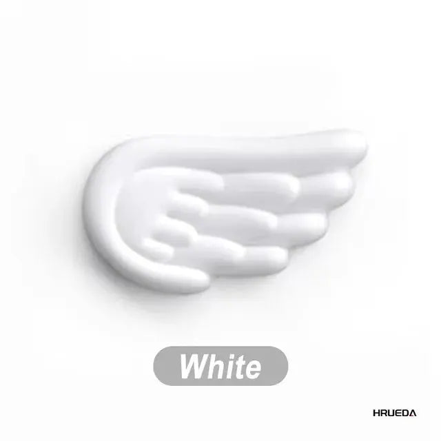 Angel Wing Memory Foam Wrist Rest and Mouse Pad Set for Keyboard and Laptop Ergonomic Non Slip Comfort