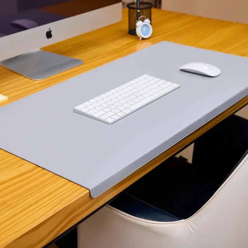 Folding Elbow Guard Wrist Guard PU Leather Desk Pad Big Mouse Pad for Laptop Computer Desk Mat Gaming Table Cushion