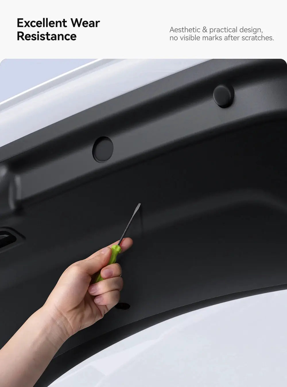Rear trunk mat for Tesla Model Y Juniper 2025–2026, TPE anti-dirt protection, black