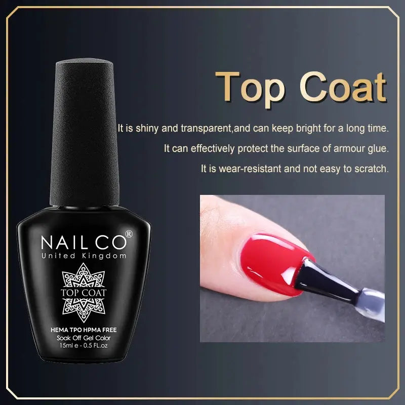 NAILCO 283 Colors Gel Nail Polish Kit Ultra Long Lasting UV Gel Varnish With 30 Day Shine